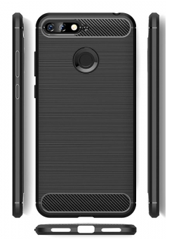 Накладка для XIAOMI Redmi Note 5A Prime, противоударная, черный