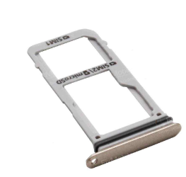 Контейнер SIM для Samsung A300F/A500F/A700F (черный)