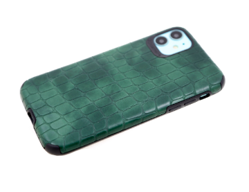 Накладка для SAMSUNG A505F (A50)/A307F (A30s)/A507 (A50s), крокодил, зеленый