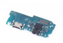 Шлейф для Samsung A127F A12 Nacho + разъем зарядки + разъем гарнитуры + микрофон