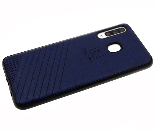 Накладка для XIAOMI Redmi Note 8T, Puloka, под кожу, синий