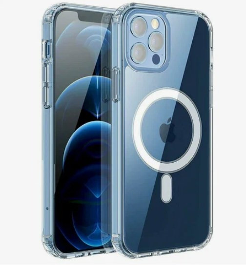Накладка для APP Iph 15 Pro. Clear Case, MagSafe , прозрачный