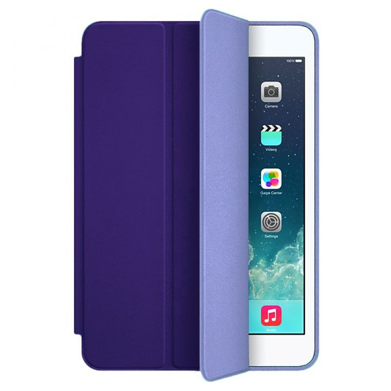 Чехол-книга для iPAD mini 2/3 кожа Copi Orig, фиолетовый