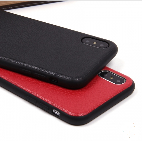 Накладка для Samsung J510F (J5 2016), под кожу, красный