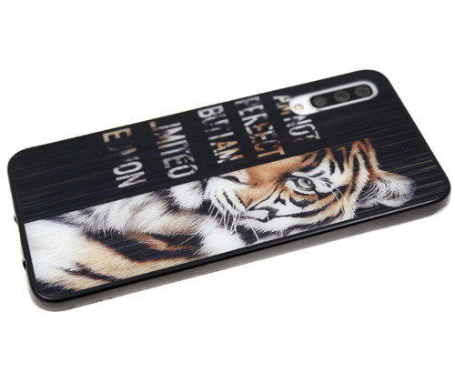 Накладка для SAMSUNG A205F (A20)/A305F (A30), половинка, тигр