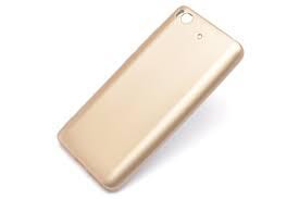 Силикон для HUAWEI Honor 8, j-case, тонкий, непрозрачный, матовый, золотой, в пластиковой упаковке