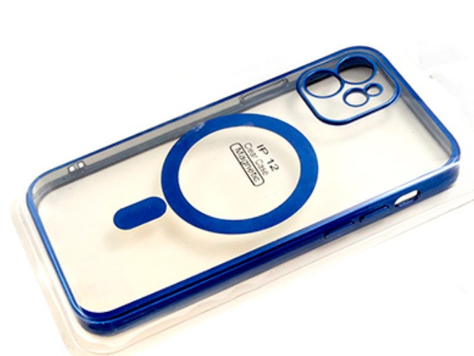 Накладка для SAMSUNG S24 Ultra, защиты камеры, MagSafe , синий