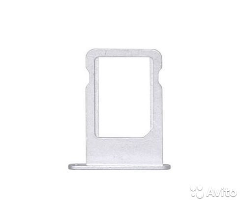 Контейнер SIM для ApL iph 5C (белый)