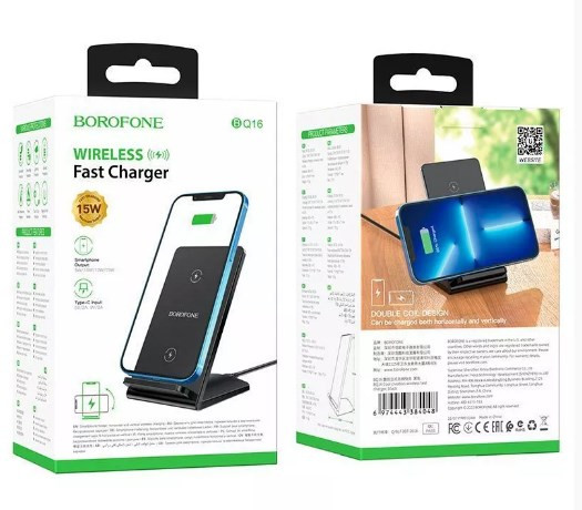 Беспроводное зарядное устройство BOROFONE BQ16 15W подставка