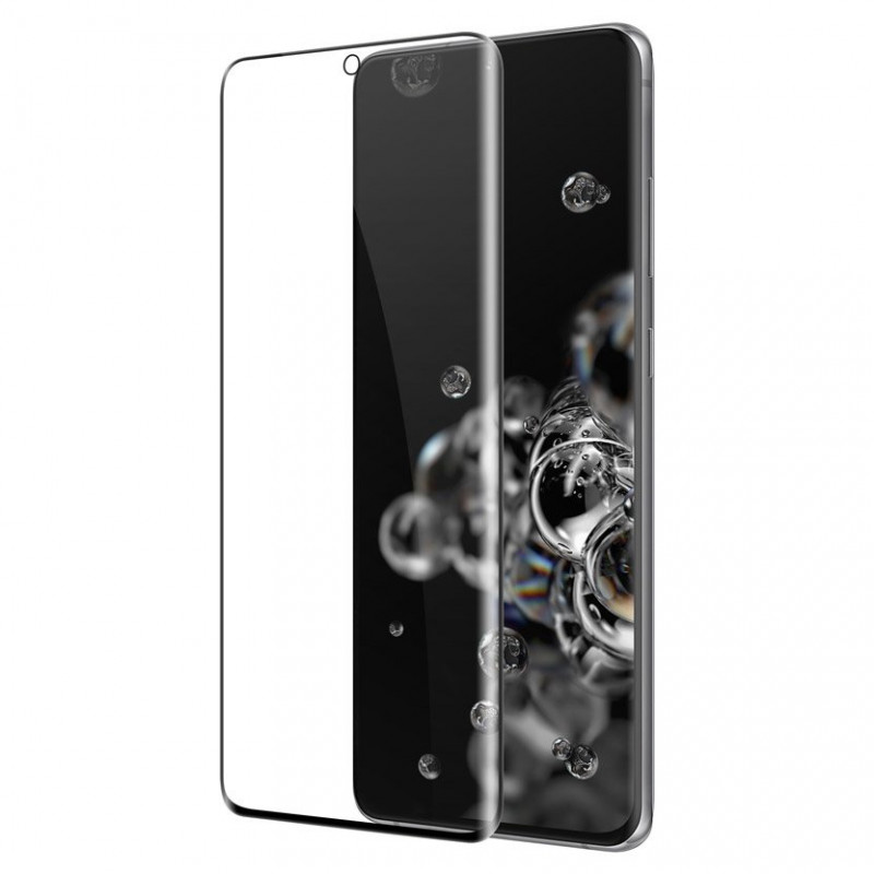 Защитное стекло для SAMSUNG S20 Ultra G988F 6D, черное