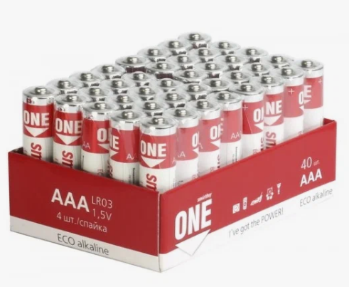 Батарейка Smartbuy ONE LR03/40 bulk
