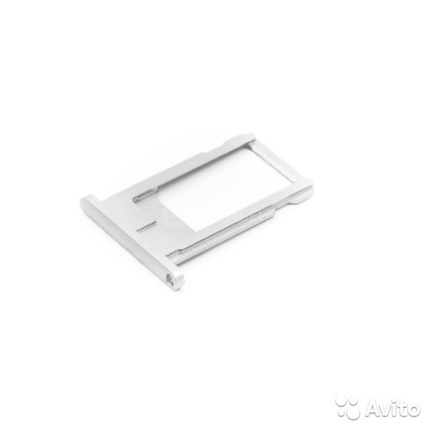 Контейнер SIM для ApL iph 6S Plus (серебро)