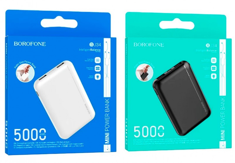 Внешний аккумулятор BOROFONE BJ34 5000 mAh