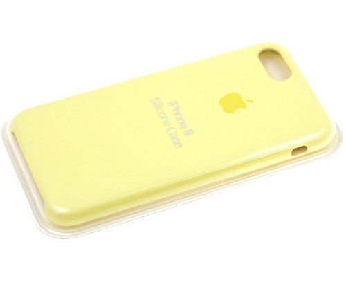 Накладка для SAMSUNG A515F A51, Silicone case, лимонный