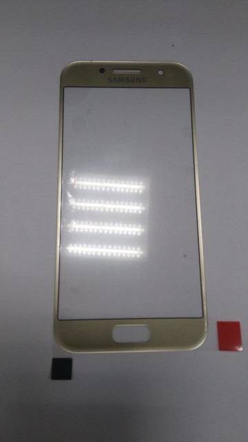 Стекло дисплея для Samsung A320F (A3 2017) (золото)