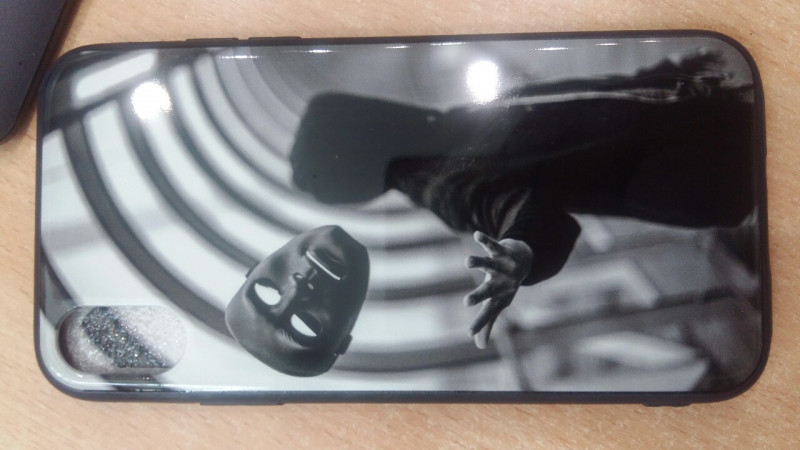 Накладка для Apl IPh X, рисунки в ассортименте