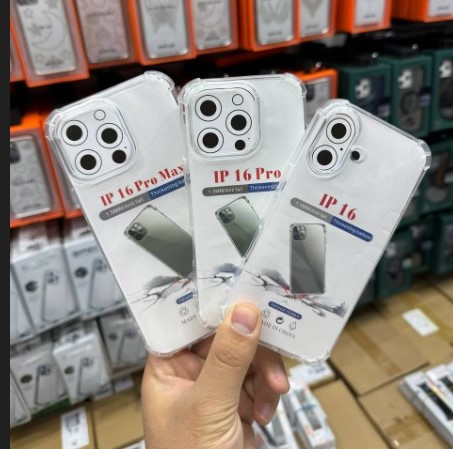 Силикон для Apl IPh 16 Pro, плотный, прозрачный