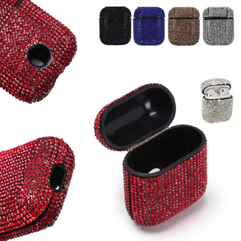 Чехол Airpods Case, со стразами