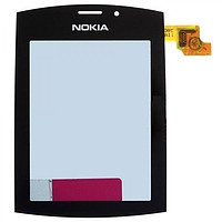 Сенсор дисплея для Nokia 303 Asha (черный) Оригинал