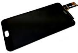 Дисплей для Meizu M3 Note (M681H) в сборе с сенсором (черный) прямой шлейф