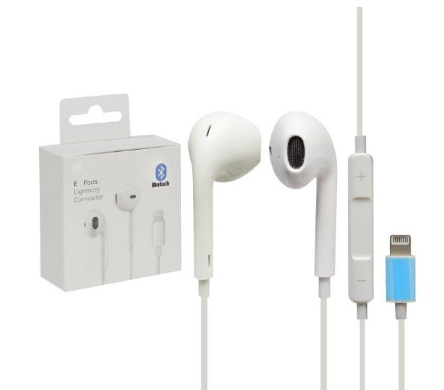 Гарнитура для APP Lightning  EarPods Bluetooth (белый)