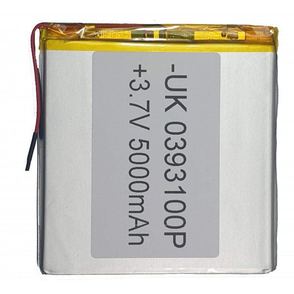АКБ универсальная 3970125мм 3.7v 5000mAh