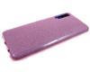 Накладка для XIAOMI Mi9 Lite, с блестками, сиреневеый
