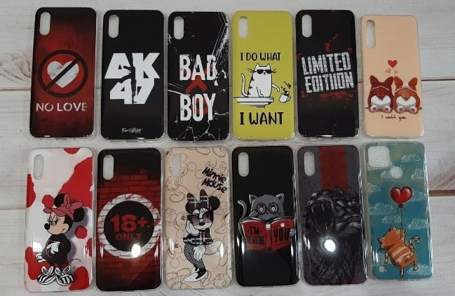 Накладка для Realme C30, картинки в ассортименте 21