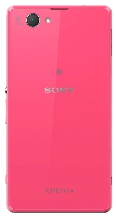 Крышка АКБ для Sony D5503 (Z1 Compact) (розовая)