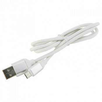 USB кабель для Micro WALKER C530 рифленый, голубой