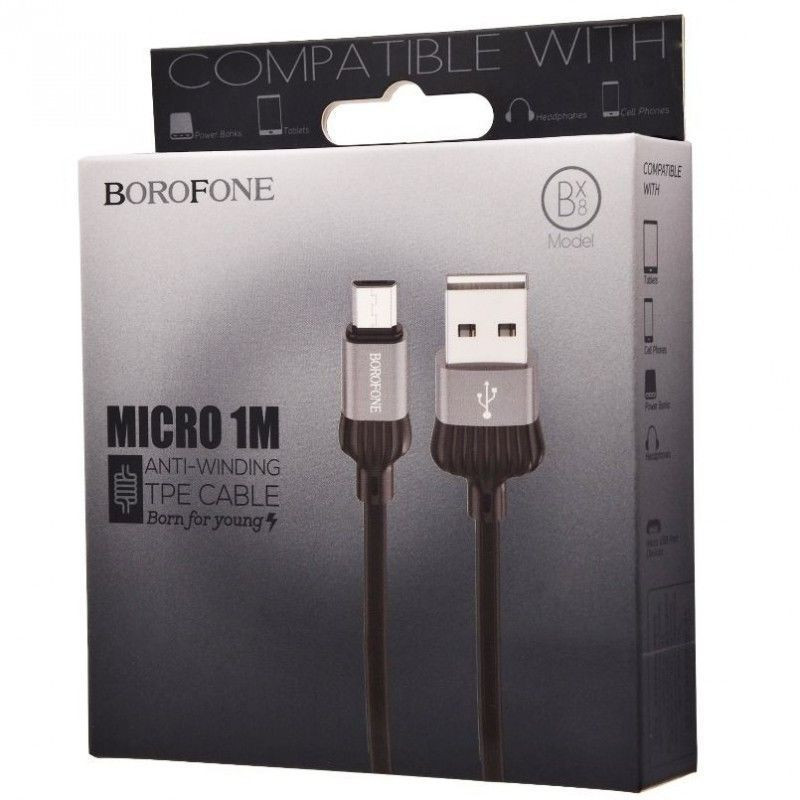 USB кабель для TYPE-C BOROFONE BX8