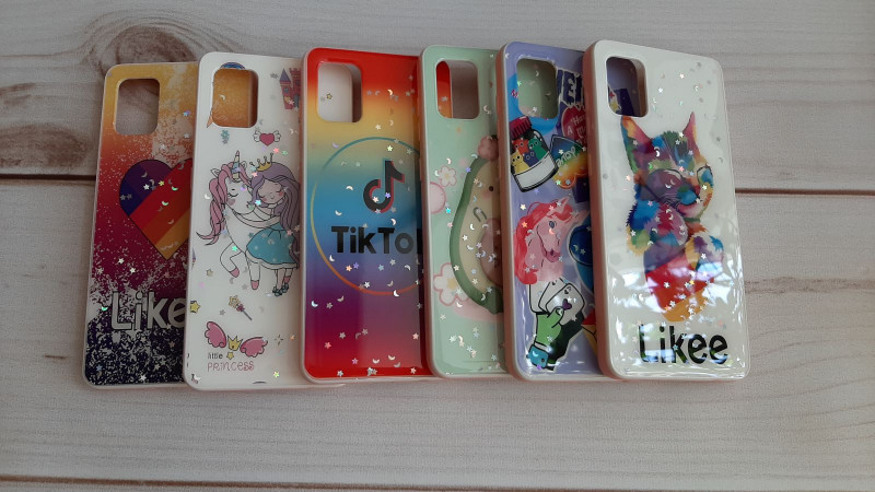 Накладка для SAMSUNG A515F A51, звездочки, рисунки в ассортименте