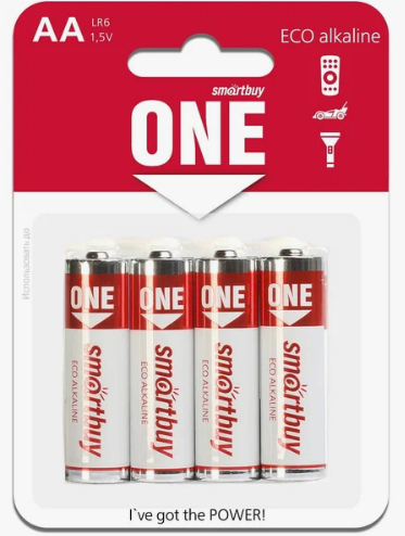 Батарейка Smartbuy ONE LR06/4B