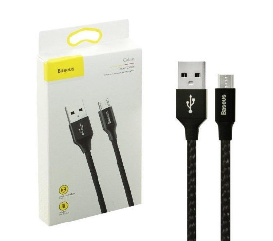 USB кабель для Micro Baseus Yiven, 2A, 1,5м