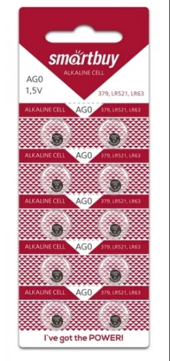 Батарейка Smartbuy AG0