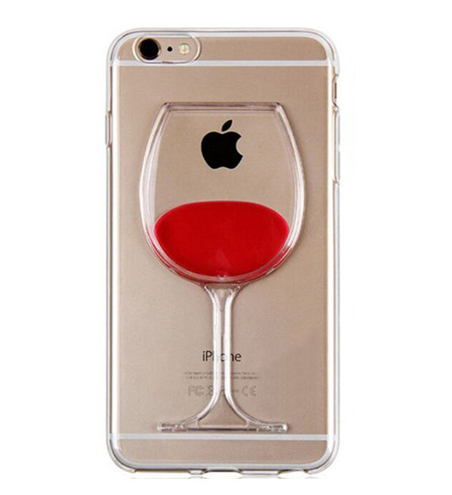 Силикон для SAMSUNG A105F A10, M105F M10, Бокал, красный