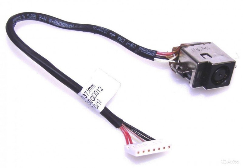 Разъем заряда для HP Pavilion DV6-6000/DV7-6000 Series (с кабелем)