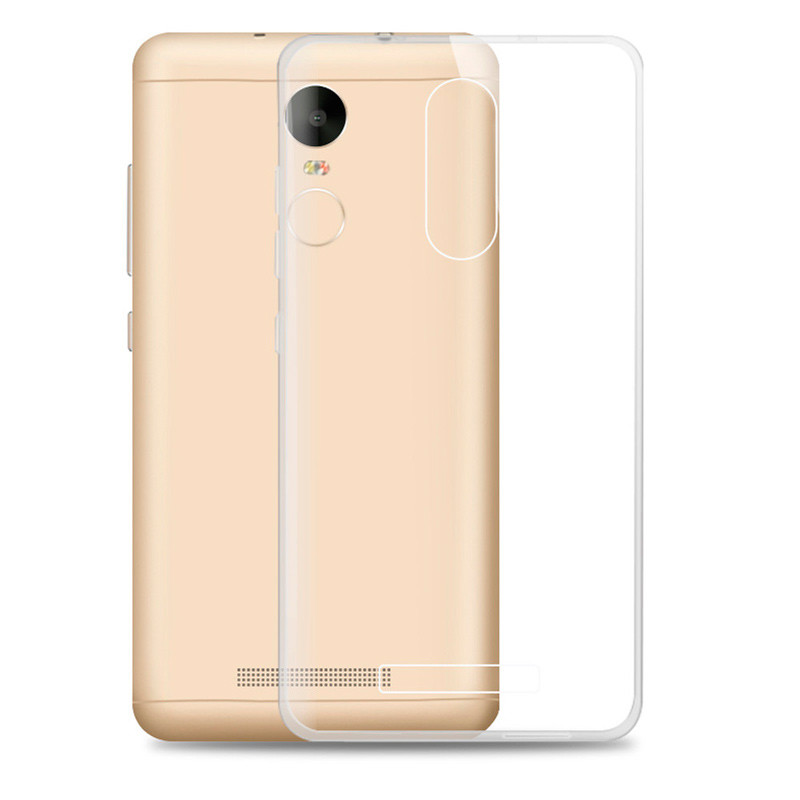 Силикон для XIAOMI Redmi Note 4X, прозрачный