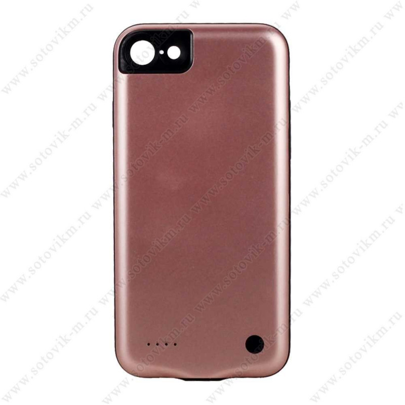 Чехол-АКБ для IPh 7Plus, Baseus, Geshion, 2500mAh, пластик, 1A, золотой