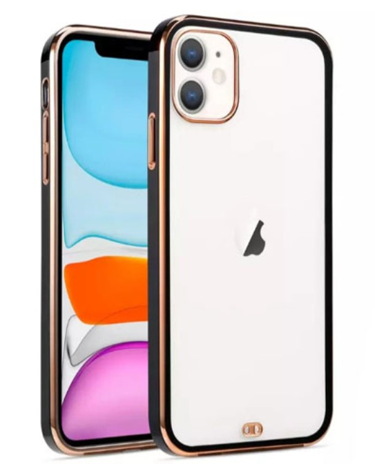 Накладка для Apl IPh 15 Pro Max  с ободком, синий