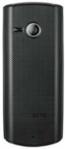 Крышка АКБ для Samsung E2230/E2232 (черный) Оригинал