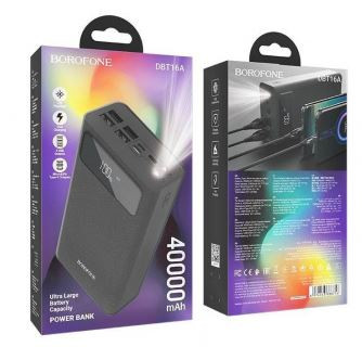 Внешний аккумулятор BOROFONE DBT16A 40000 mAh