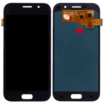 Дисплей для Samsung A520F (A5 2017) в сборе с сенсором (черный) AMOLED