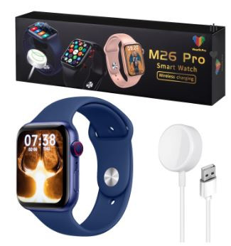 Фитнес браслет M26 Pro, синий