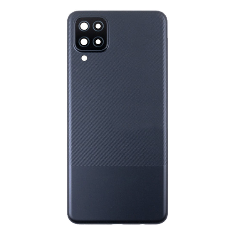 Крышка АКБ для Samsung A125F A12 черный Оригинал