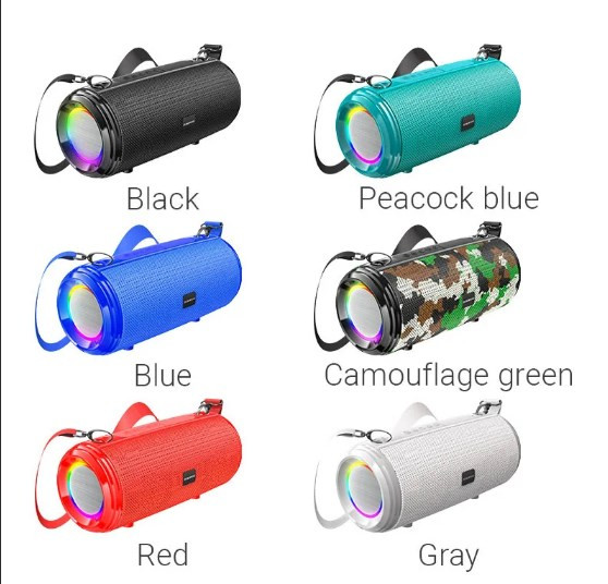 Колонка BOROFONE BR13 Sports,, Bluetooth, TF, AUX, USB, синий