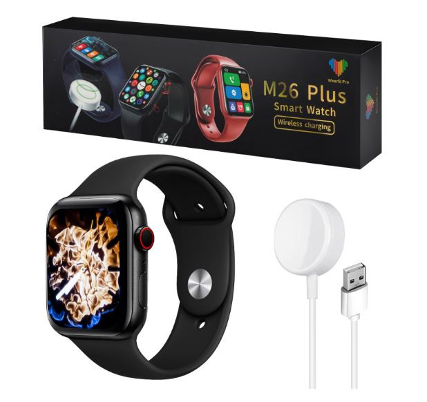 Фитнес браслет M26 Plus, черный