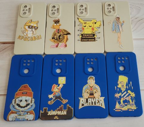 Накладка дляXIAOMI Redmi Note 11 Pro 4G, картинки перламутровые в ассортименте 1