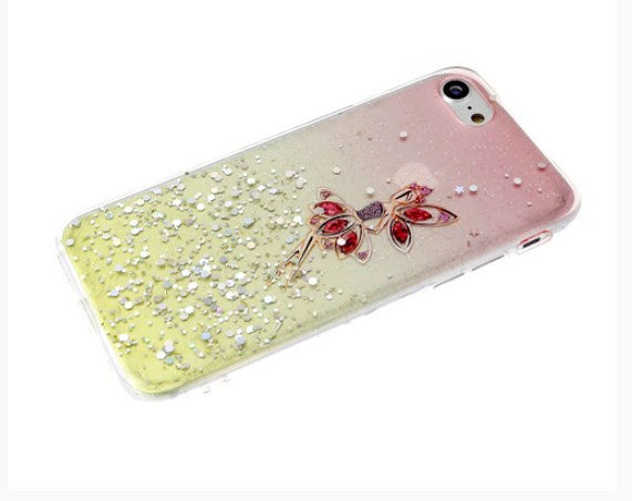 Накладка для Huawei Honor 9 lite, с блестками, фея