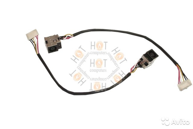 Разъем заряда для HP DV5 Series (с кабелем)